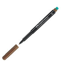 Pennarello Multimark universale permanente con gomma - punta media 1,0mm - astuccio 8 colori - Faber-Castell