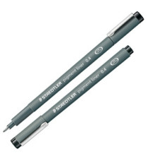 Pennarello Pigment Liner 308 - nero - 0,4 mm - Staedtler