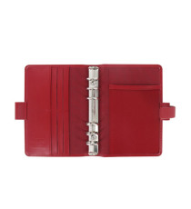 Organiser Metropol Pocket - similpelle - rosso - 14,6 x 11,5 x 3,5mm - Filofax