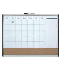 Organizer magnetico con calendario mensile - 58,5 x 43 cm - Nobo