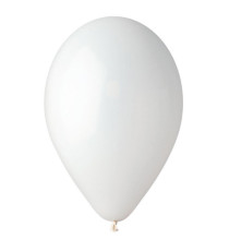Palloncino - diametro 26 cm - lattice - bianco - Big Party - conf. 25 pezzi