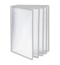 Pannelli di ricambio Sherpa per leggii Vario - grigio - Durable - conf. 5 pezzi
