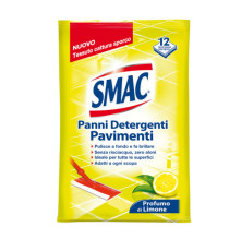 Panni Smac System pavimenti e multiuso - limone - Smac - conf. 12 pezzi