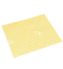 Panno multiuso Wipro - con proprietà antibatteriche - 36 x 42 cm - giallo - Vileda - conf. 20 pezzi