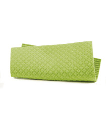 Pannospugna Aquos - 18 x 20 cm - verde - PerfettoFactory - conf. 10 pezzi