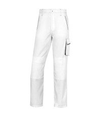 Pantalone da lavoro Panostyle M6PAN - taglia XXL - PE/cotone - bianco/grigio - Deltaplus