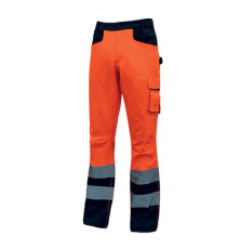 Pantalone invernale alta visibilità Beacon - arancio  fluo - taglia XL - U-Power