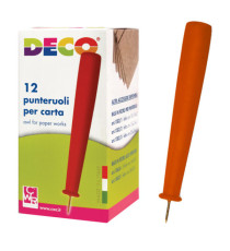 Punteruolo per carta - 9 cm - Deco - conf. 12 pezzi