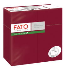 Quick pocket linea AirLaid - 40 x 40 cm - bordeaux - Fato - conf. 50 pezzi