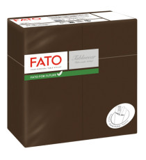 Quick pocket linea AirLaid - 40 x 40 cm - cacao - Fato - conf. 50 pezzi