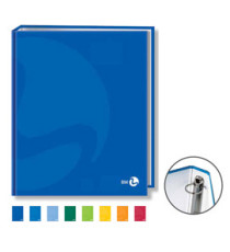 Raccoglitore Color - A4 - 4 anelli tondi 30 mm - dorso 4 cm - colori assortiti - BM