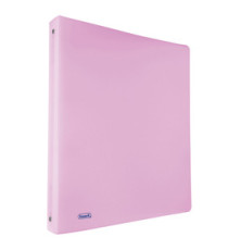 Raccoglitore Pastel - 22 x 30 cm - 4 anelli tondi 30 mm - PP - glicine - Favorit