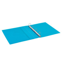 Raccoglitore personalizzabile Vision - 22 x 30 cm - 4 anelli a D 50 mm - dorso 7 cm - azzurro - Favorit