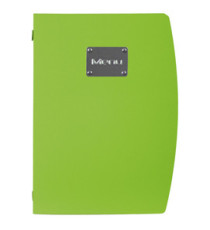 Portamenù Rio - 1 inserto doppio incluso - A4 - 24 x 34 cm - verde - Securit