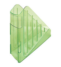 Portariviste Classic - 29,5 x 27 cm - dorso 7,5 cm - verde trasparente - Arda