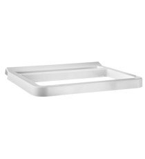 Portasacco per dispenser a cavalletto - ABS - 4,2x35,6x40 cm - bianco - Mar Plast