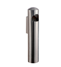 Posacenere murale Birkin - acciaio inox satinato - Medial