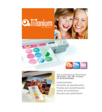 Pouches - A3 - 303x426mm - 2x250 micron - Titanium - conf. 100 pezzi