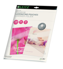 Pouches iLAM UDT - plastificazione a caldo - A4 - 216 x 303 mm - 2 x125 micron - Leitz - scatola 25 pezzi