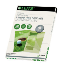 Pouches iLAM UDT - plastificazione a caldo - A5 - 154 x 216 mm - 2 x 80 micron - Leitz - scatola 100 pezzi