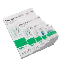 Pouches per plastificazione - german card - 83x113 mm - 2x125 micron - GBC - scatola 100 pezzi