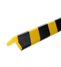 Profilo paracolpi angolare C35 - giallo/nero - Durable