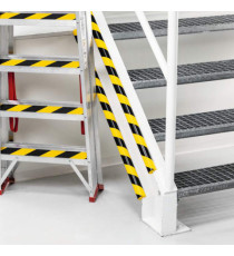 Profilo paracolpi E8R - per spigoli - giallo/nero - Durable
