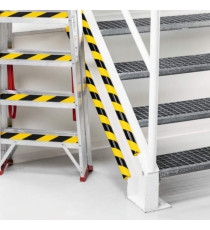 Profilo paracolpi E8R - per spigoli - giallo/nero - Durable