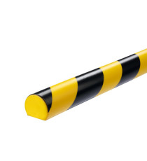 Profilo paracolpi S32R - per superfici - giallo/nero - Durable