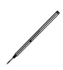 Refill in metallo per roller Montblanc  - punta fine - nero - Monteverde - conf. 2 pezzi