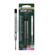 Refill per sfera Parker - punta media - nero  - Monteverde - conf. 2 pezzi