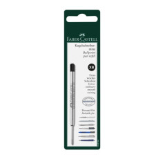 Refill XB - punta 0,7mm - fusto nero - per penna Polyball - Faber-Castell