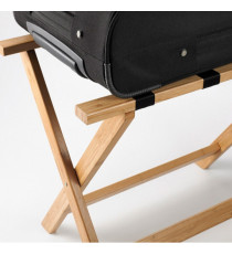 Reggivaligia da hotel - 65 x 36 x 15 cm - bamboo - Leone