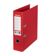 Registratore a leva - CO2 neutral - A4 - dorso 75 mm - rosso - Esselte