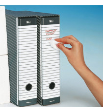 Registratore Delso Line G13 - dorso 8 cm - commerciale 23 x 30 cm - grigio - Esselte