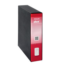 Registratore Dox 9 - dorso 8 cm - 35 x 31,5 cm - rosso - Esselte Dox