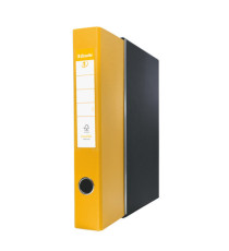 Registratore Eurofile G54 - dorso 5 cm - protocollo 23 x 33 cm - giallo - Esselte