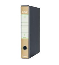 Registratore Oxford Green G84 - dorso 5 cm - protocollo 23 x 33 cm - avana - Esselte