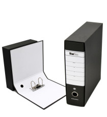 Registratore Starbox - dorso 8 cm - commerciale 23 x 30 cm - nero - Starline