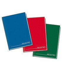 Registro cartonato - 5mm - 210 x 297mm - 96 fogli - Blasetti
