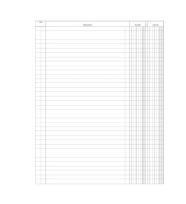 Registro Entrate-Uscite - 100 pagine - 31 x 24,5 cm - DU135800000 - Data Ufficio