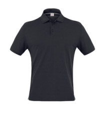 Polo Jeff - da uomo - manica corta - taglia L - nero - Giblor's