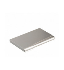 Porta biglietti da visita Business Card Box - 9x5,5 cm - alluminio - Durable