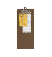 Porta Conto - 27,7 x 11,4 cm -legno - Securit