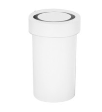 Porta spazzolino - PVC - bianco - Laminart