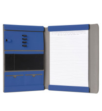 Portablocco Meet - con alette magnetiche - 31 x 25 x 1,4 cm - blu - In Tempo