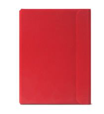 Portablocco Meet - con alette magnetiche - 31 x 25 x 1,4 cm - rosso - In Tempo