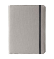 Portablocco Meet - con elastico - 31 x 25 x 1,4 cm - grigio - In Tempo