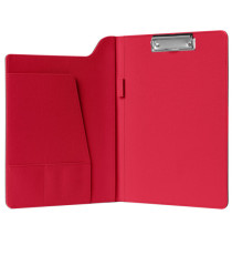 Portablocco Meet - con molla - 31 x 25 x 1,5 cm - rosso - In Tempo