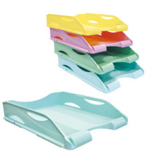 Portacorrispondenza Keep Colour Pastel - infrangibile - 23 x 32 cm - azzurro - Arda